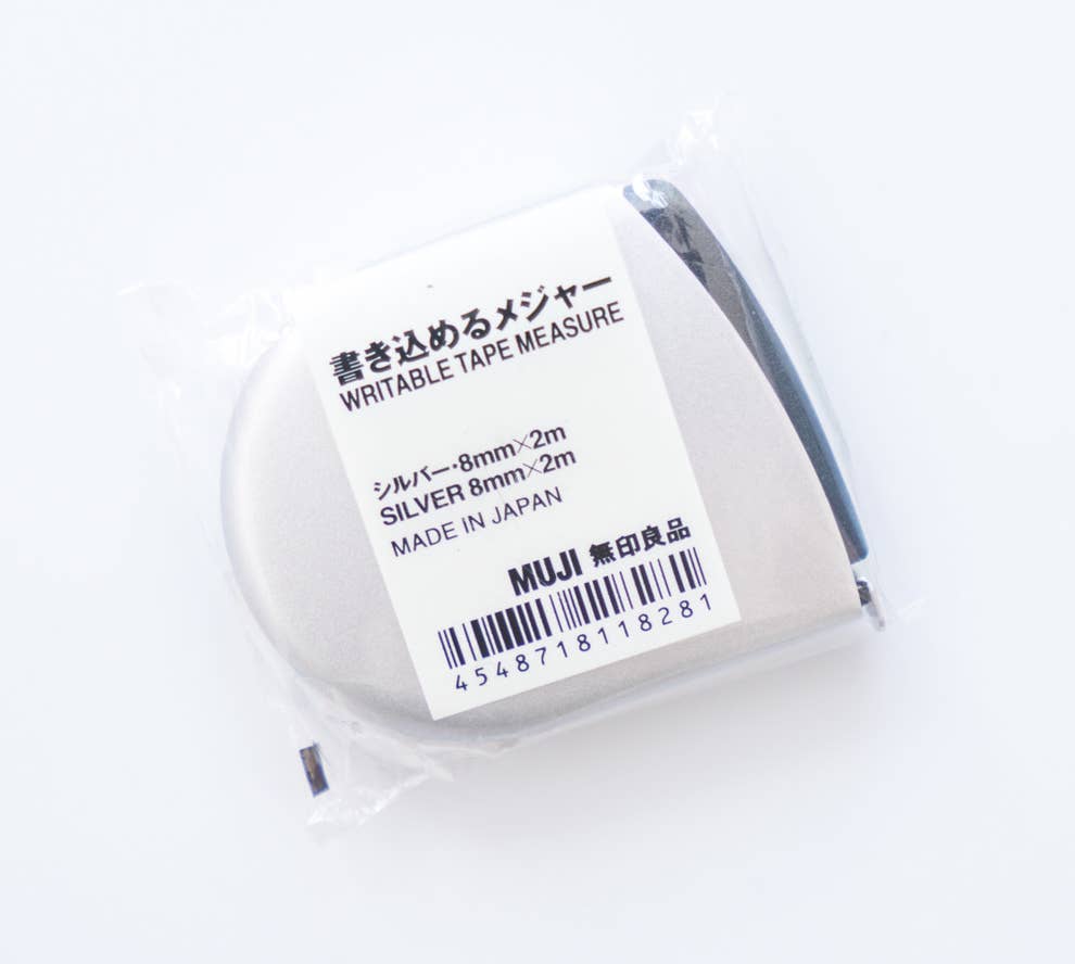 あっ これ欲しかったやつだ 無印の 書き込めるメジャー がナイスアイデア あっ これ欲しかったやつだ 無印の 書き込めるメジャー がナイスアイデア