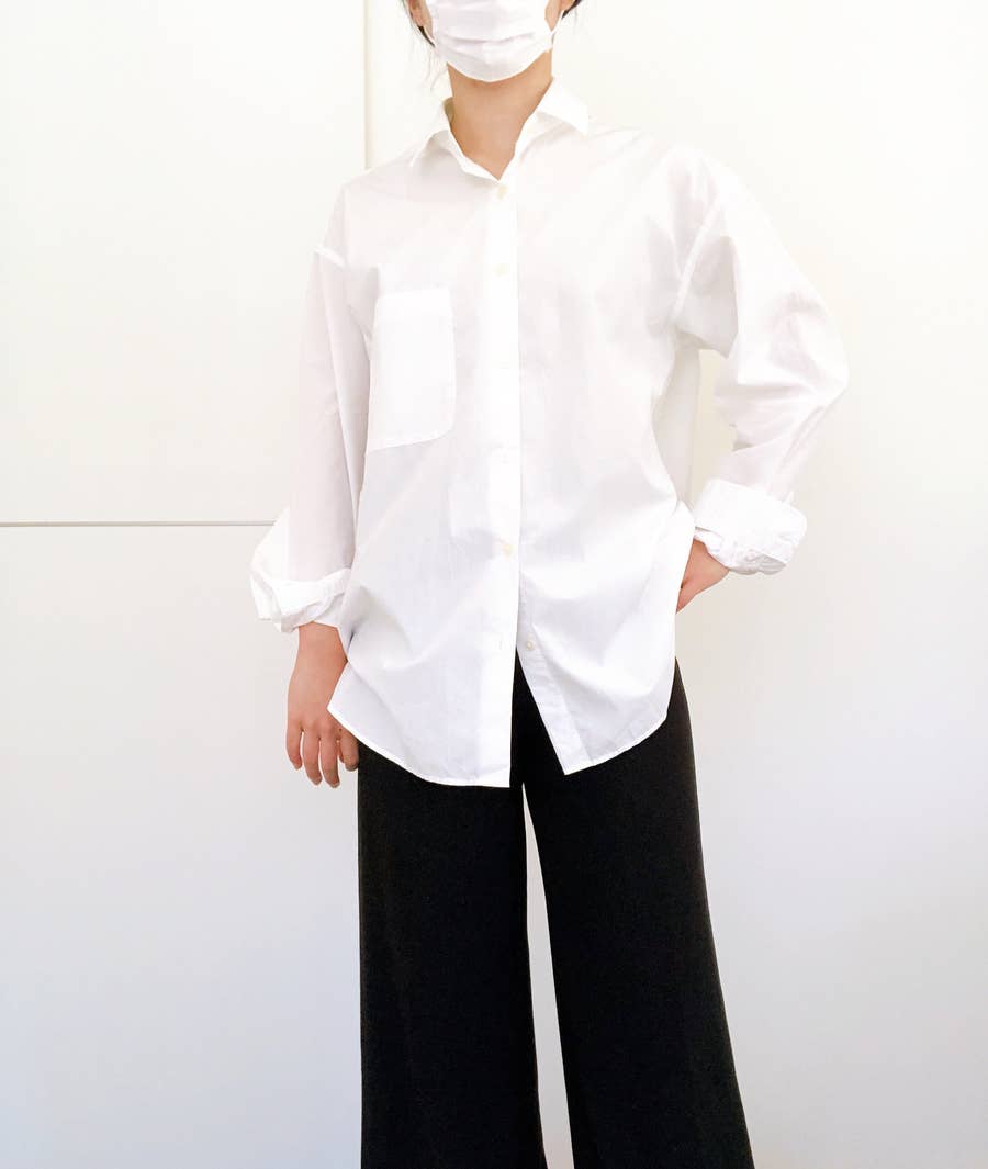 一枚持ってるだけで コーデの幅が広がる Guの 1990円シャツ が使いやすくて 可愛いんです 一枚持ってるだけで コーデの幅が広がる Guの 1990円シャツ が使いやすくて 可愛いんです
