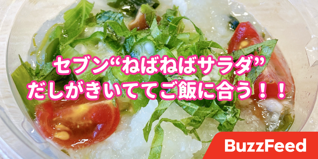 定番化してくれ セブンの ネバネバサラダ がご飯のおともに素晴らしい