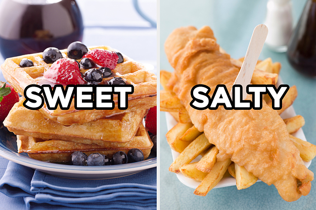 In This World, You're Sweet, Spicy, Salty, Or Bitter — Choose Some Food To Find Out Which One