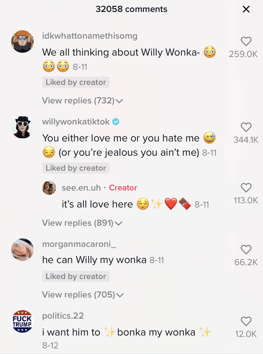Only fans wonka willy How Timothée