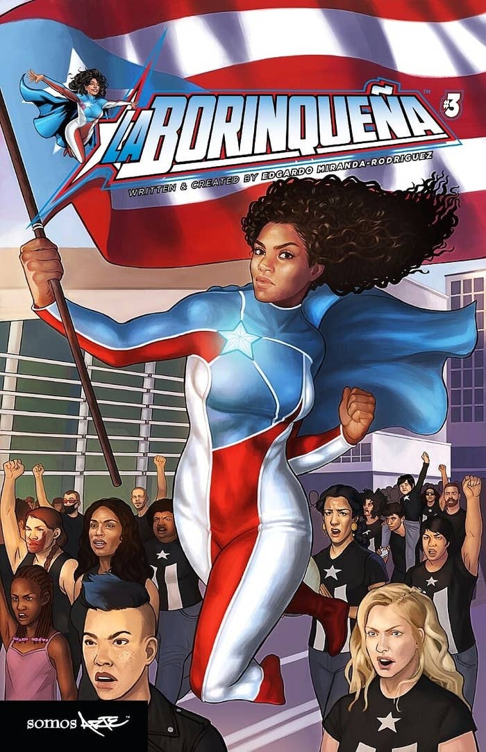 Edgardo Miranda-Rodríguez Talks About His Superhero La Borinqueña