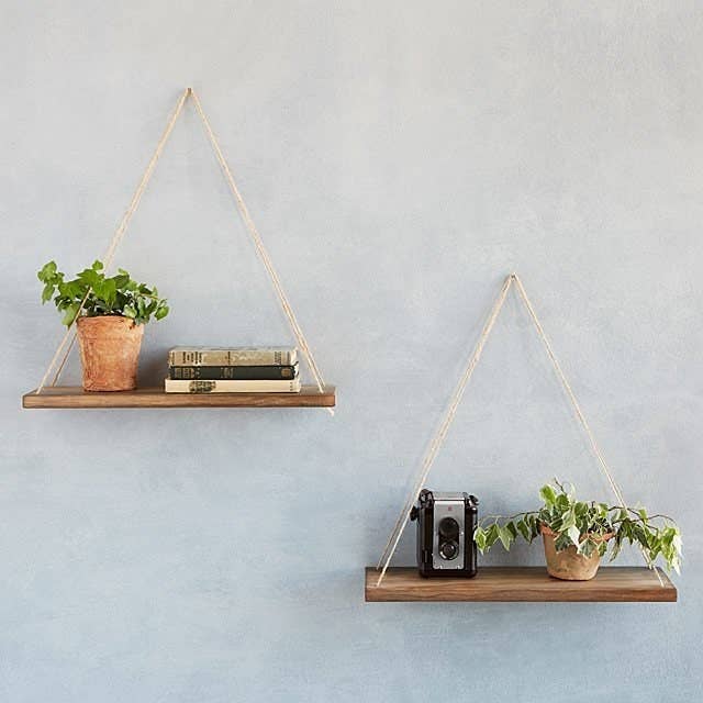 the swing shelves