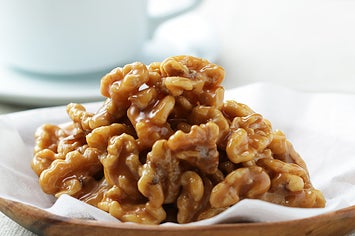 材料3つ くるみキャラメル