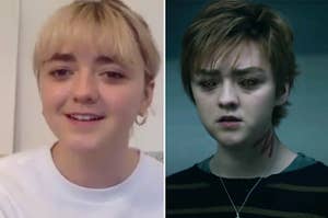 Maisie Williams and Rahne from 