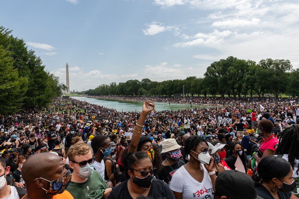 18 Moving Photos From The 2020 March On Washington That Will Inspire You