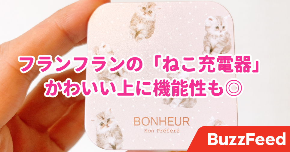 かわいい上に機能性もすごいなんて フランフランで 理想の充電器 を見つけた