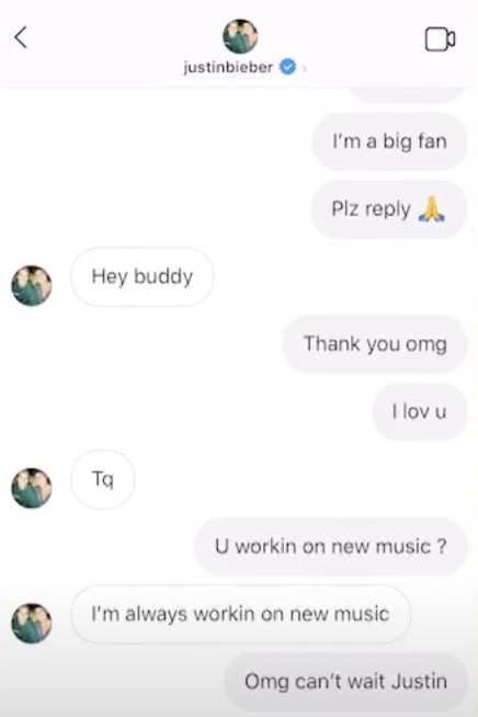 Celebs DMing Fans