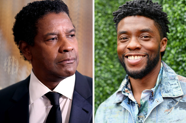 I Just Found Out That Denzel Washington Paid For Chadwick Boseman's Acting Classes