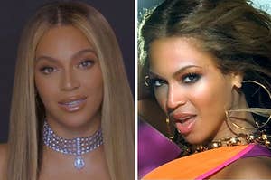 Beyoncé and Beyoncé from "Crazy In Love".