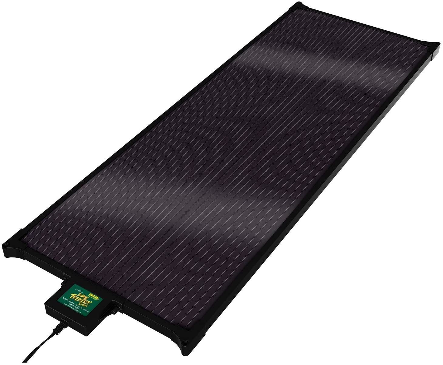 The rectangle solar panel in black