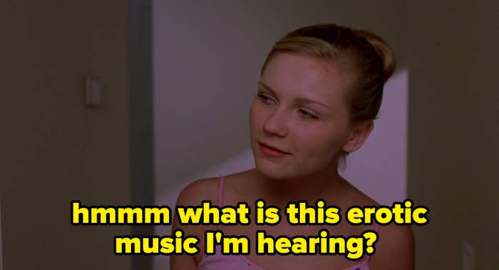 Author's caption: "hmmm what is this erotic music I'm hearing?"