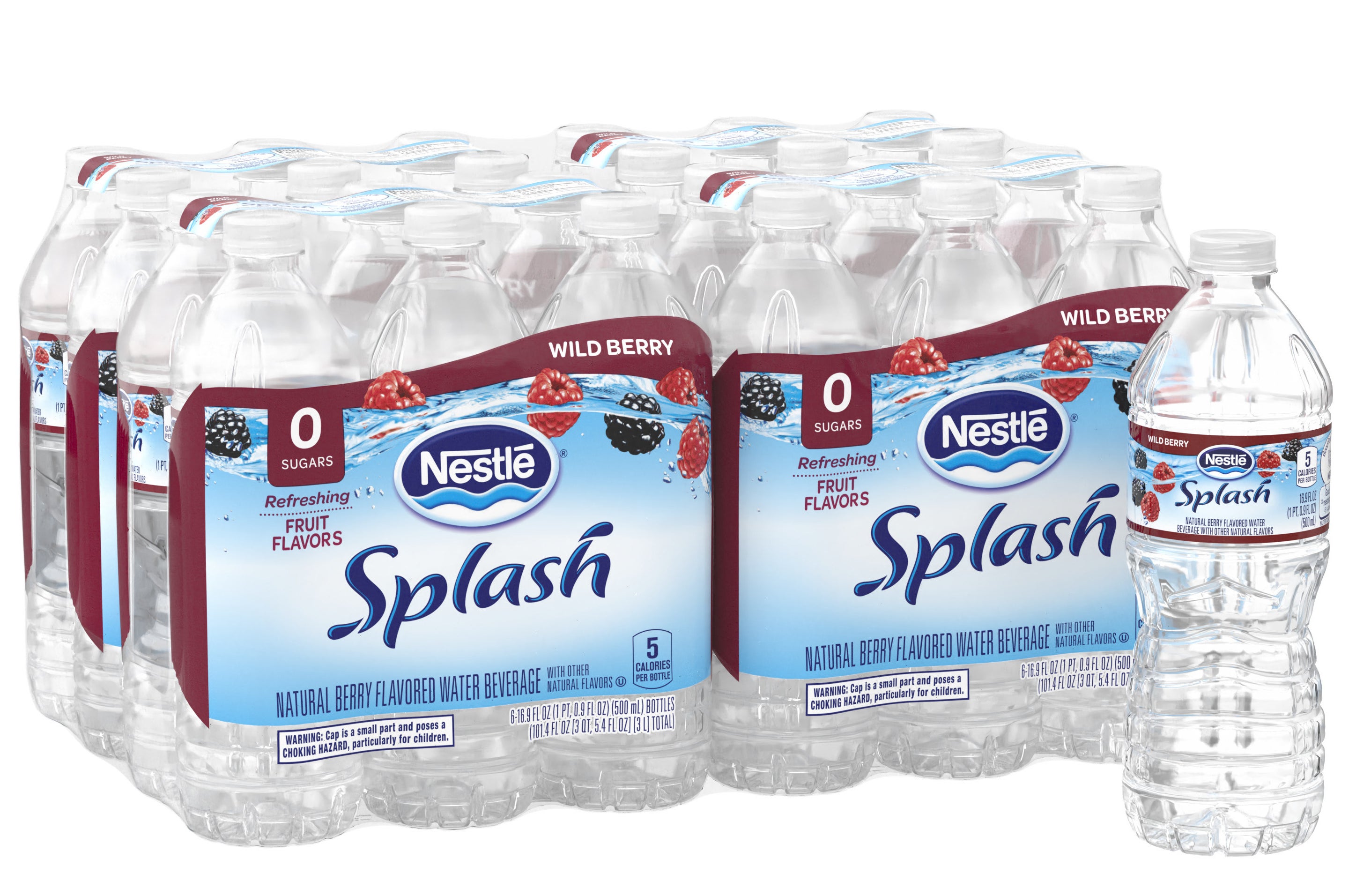 The 24-pack case of water