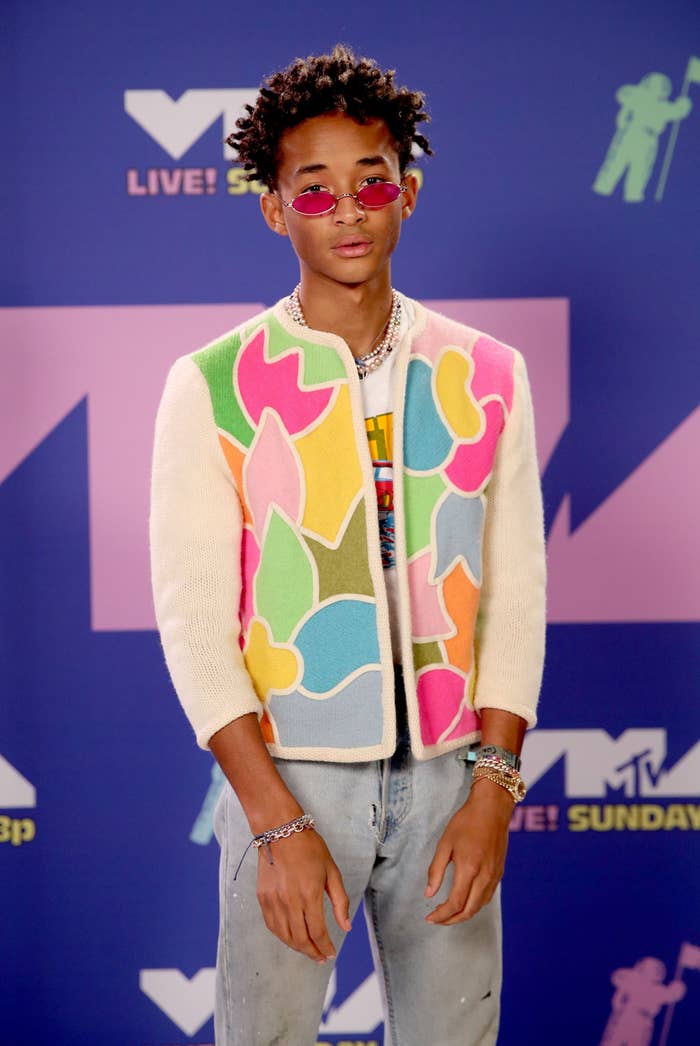 Jaden Smith at the 2020 MTV VMAs.