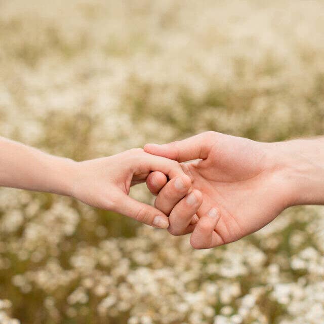 Illustrative image of lovers holding hands (LightFieldStudios; iStock by Getty Images)