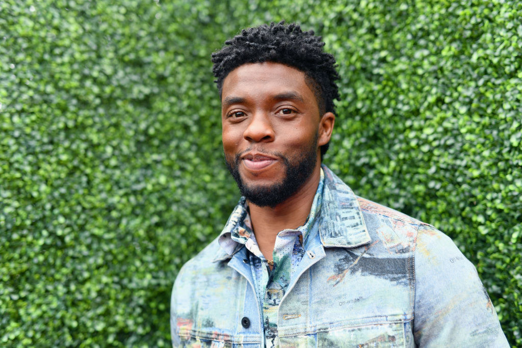 Chadwick Boseman smiling 