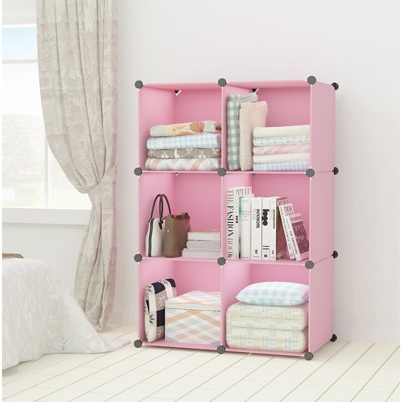 The pink storage unit