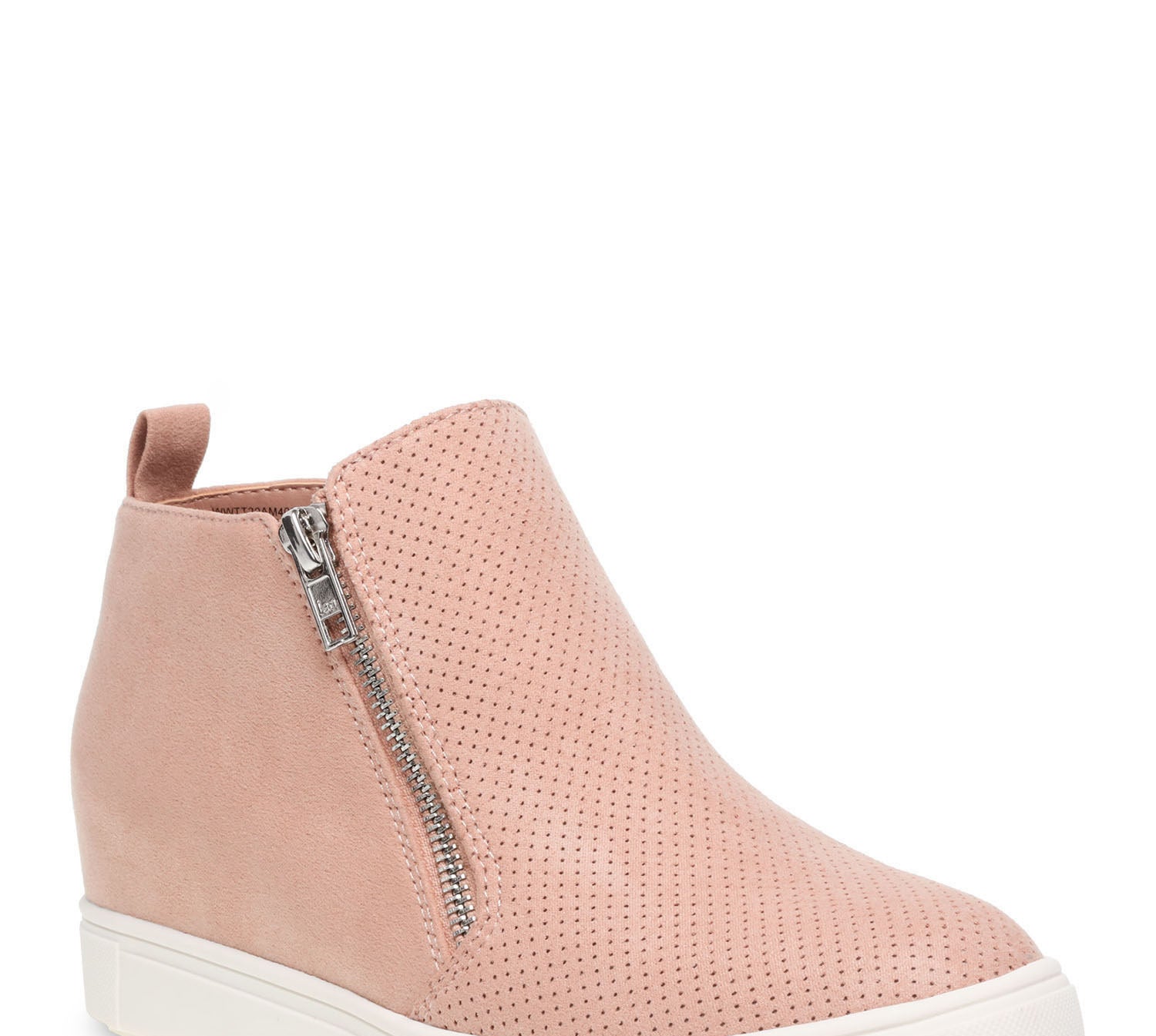 The pink sneaker wedges