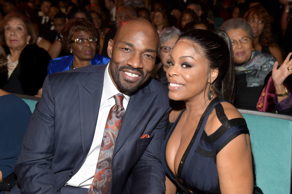 Niecy Nash poses with ex-husband Jay Tucker at a Hollywood event