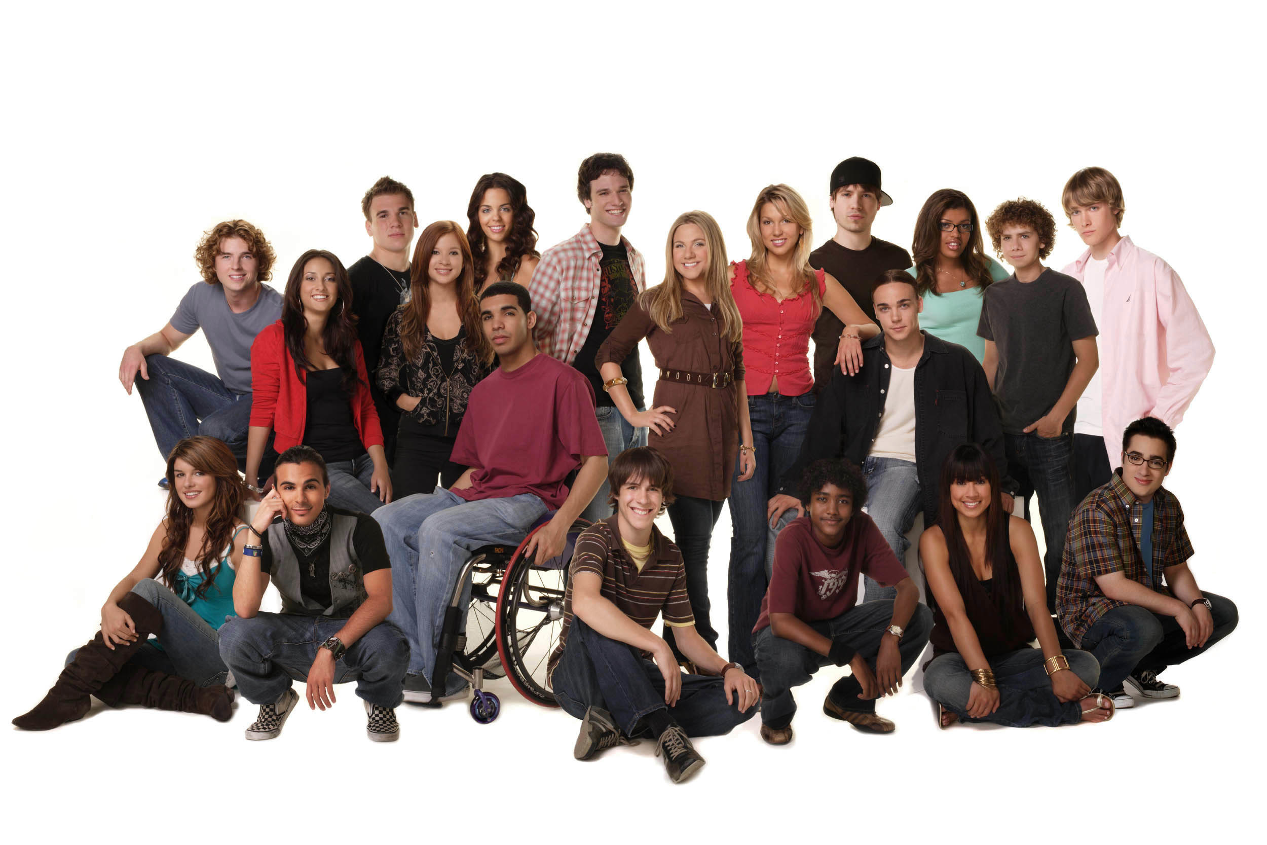 Next up, here's what the Degrassi: the Next Generation cast looks like...