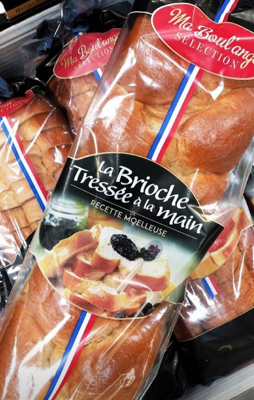 French brioche found in the bakery at Costco.