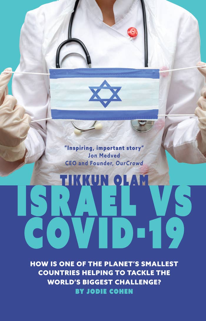 Book cover of &#x27;Tikkun Olam: Israel vs COVID-19&#x27; by Jodie Cohen