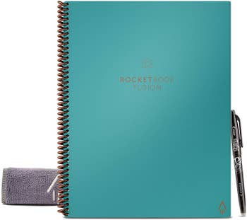 A blue version of the Rocketbook