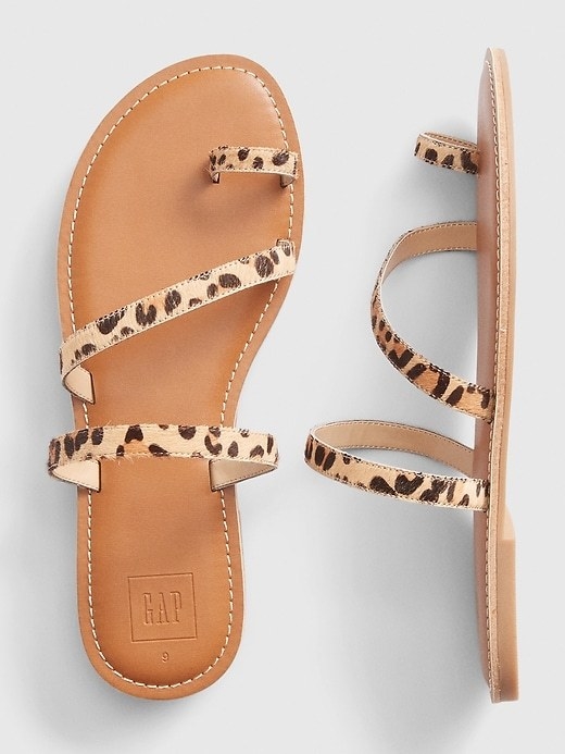 leopard print flip flops target