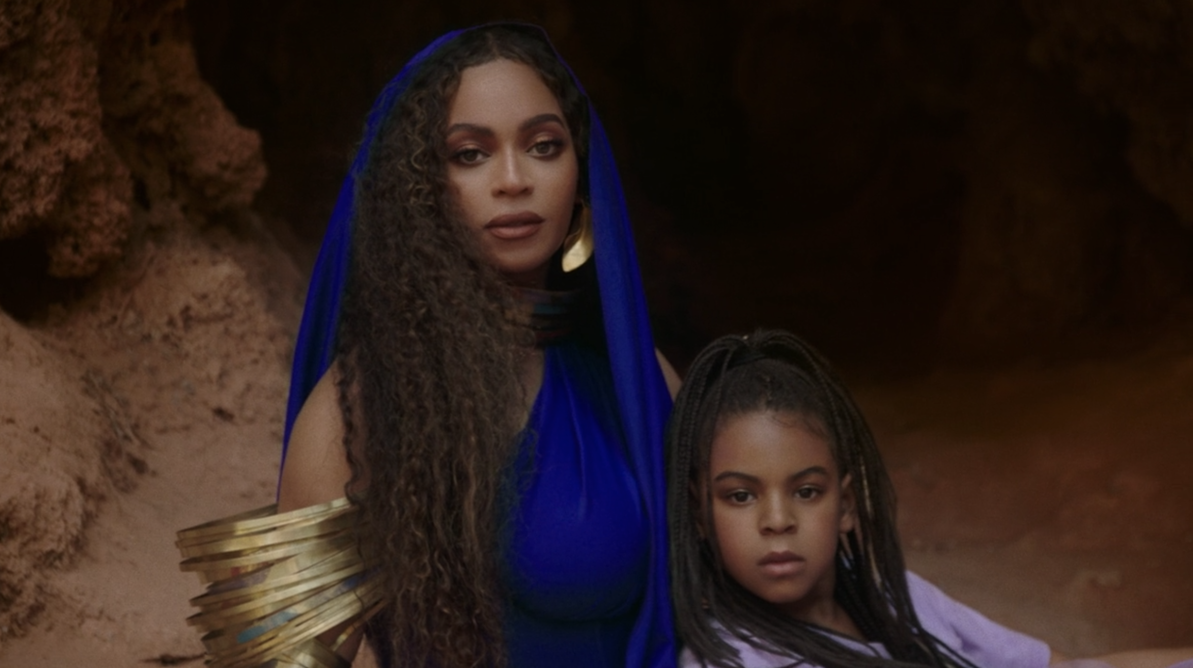 Beyoncé and her daughter, Blue Ivy