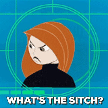 Kim Possible asking &quot;what&#x27;s the sitch?&quot;