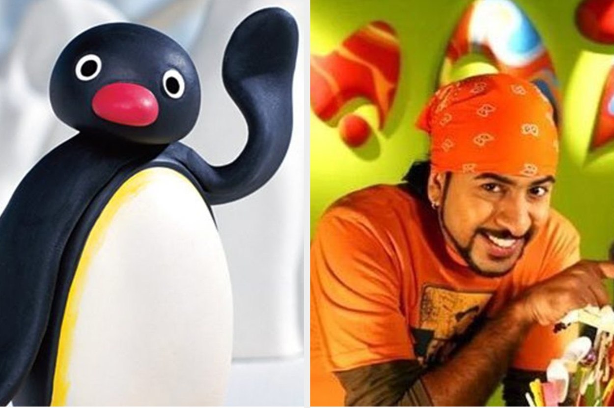 Image of Pingu and Rob from M.A.D on Pogo.