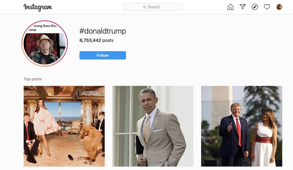 A Bug In Instagram S Hashtags Has Been Favoring Donald Trump