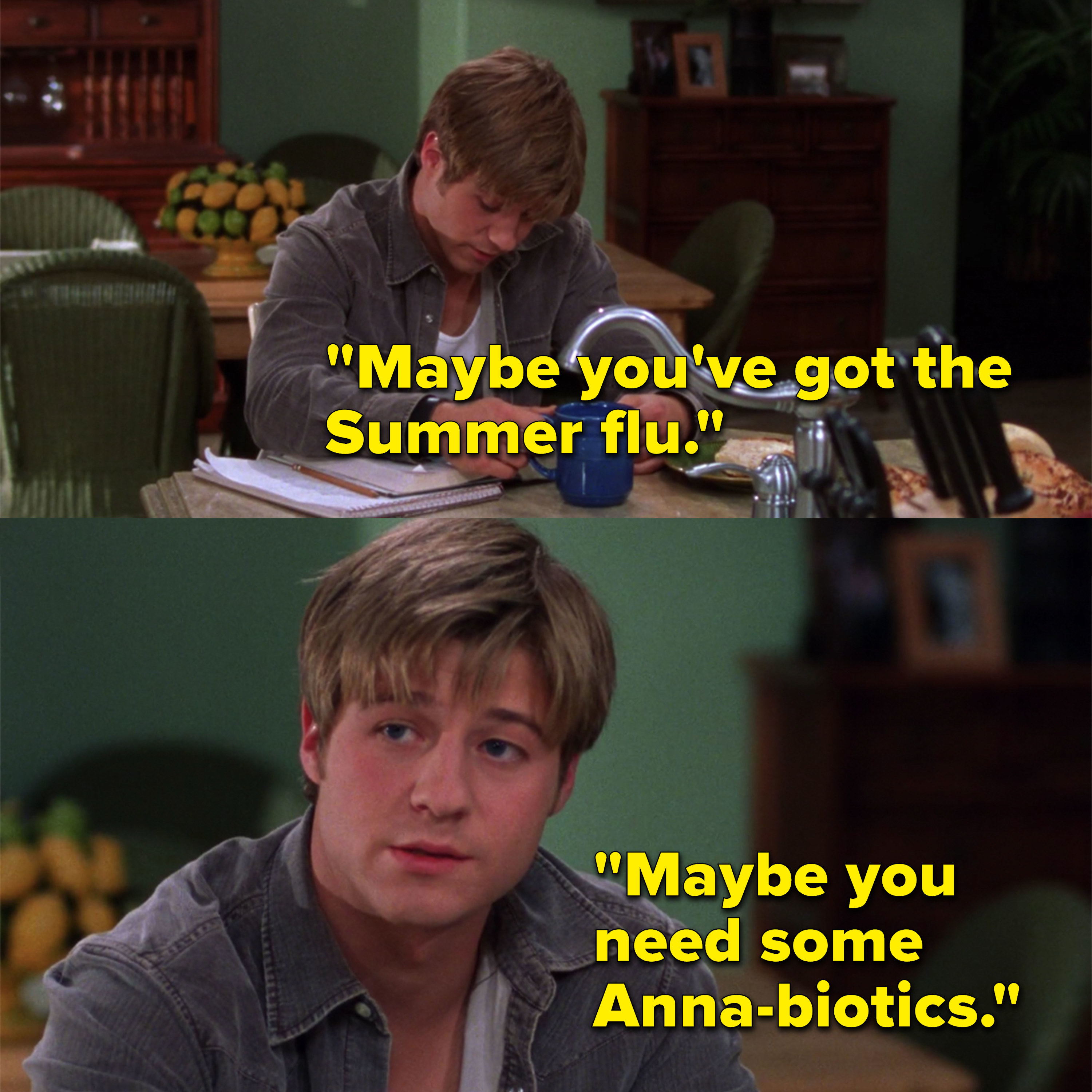 Ryan: &quot;maybe you&#x27;ve got the Summer flu, maybe you need some Anna-biotics&quot;