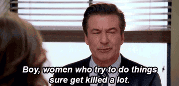 Jack saying, &quot;Boy, women who try to do things sure get killed a lot&quot;