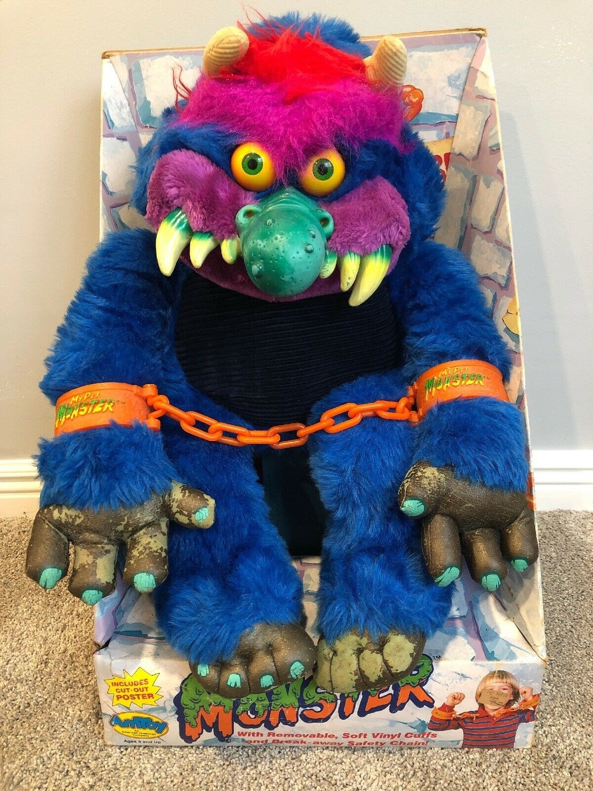 80s monster teddy