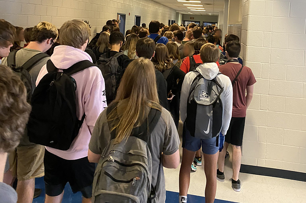 A Georgia High School Suspended Two Students For Posting Photos Of Crowded Hallways