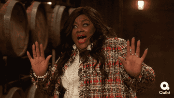 Nicole Byer looking shocked.