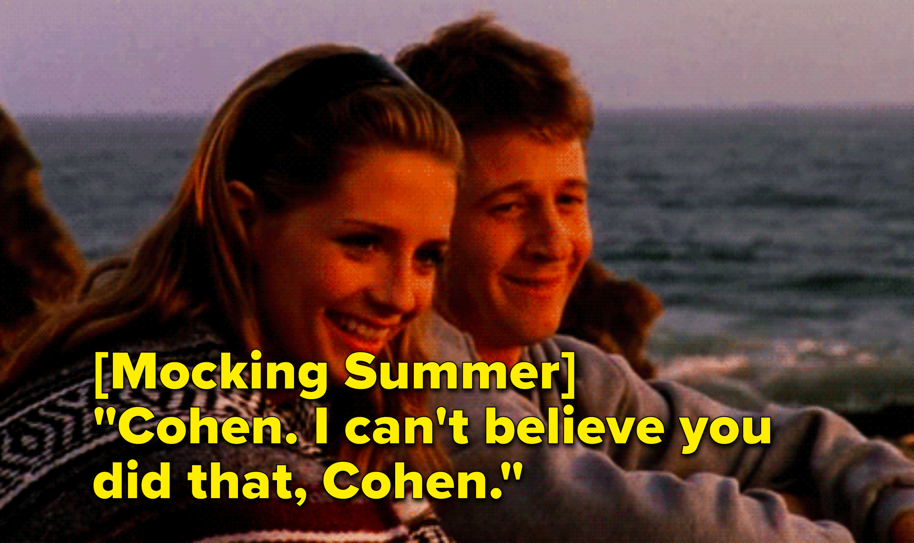 Ryan mocking Summer: &quot;Cohen, I can&#x27;t believe you did that, Cohen&quot;