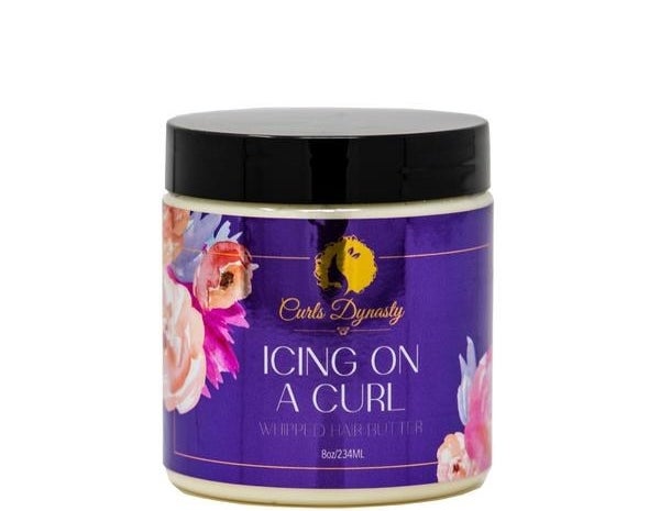 The jar of &quot;Icing On A Curl&quot; butter