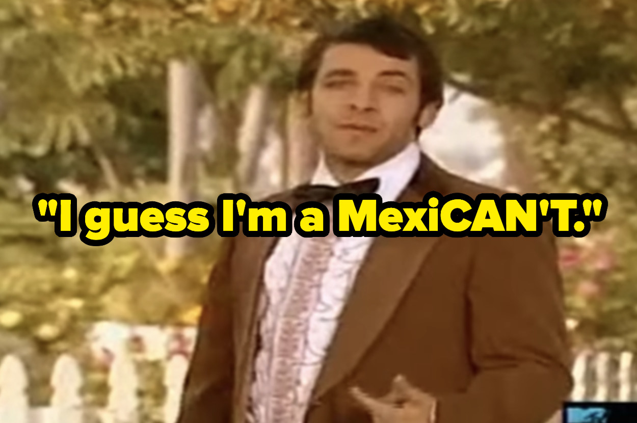 Eric saying &quot;I guess I&#x27;m a MexiCAN&#x27;T.&quot;