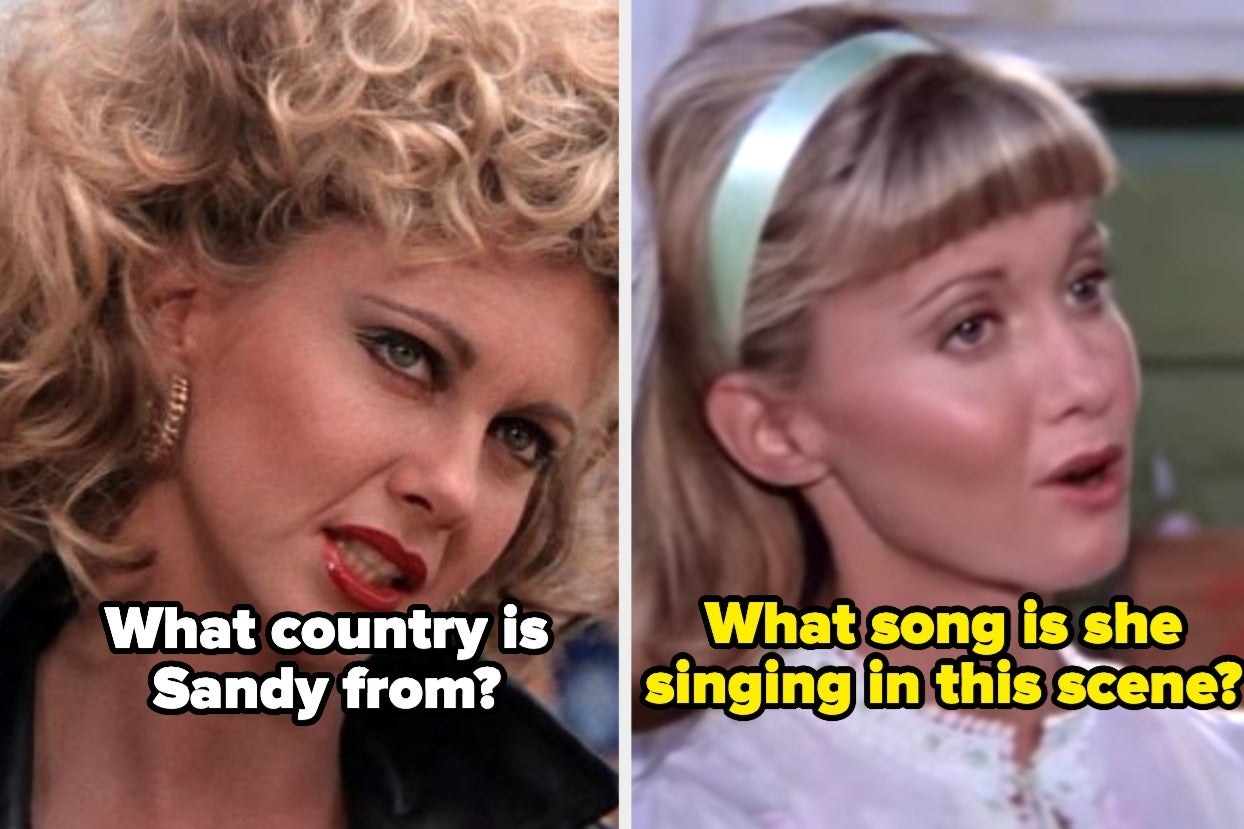 Sandy from &quot;Grease&quot; before and after her makeover