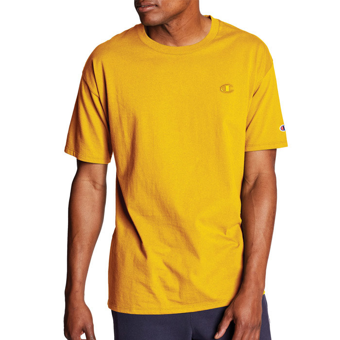 The short-sleeve tee in yellow