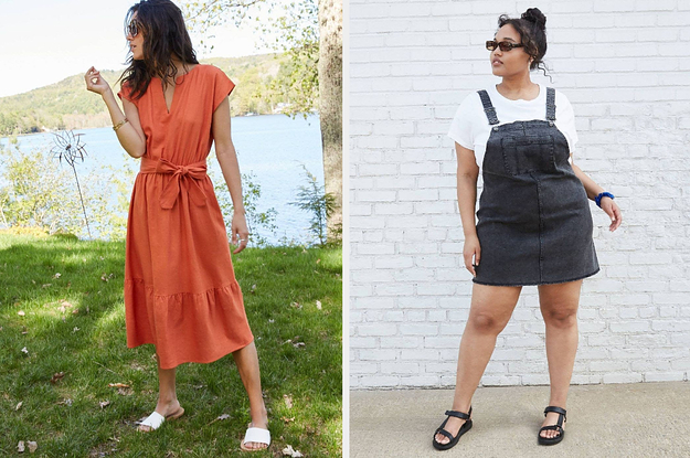 models in dresses