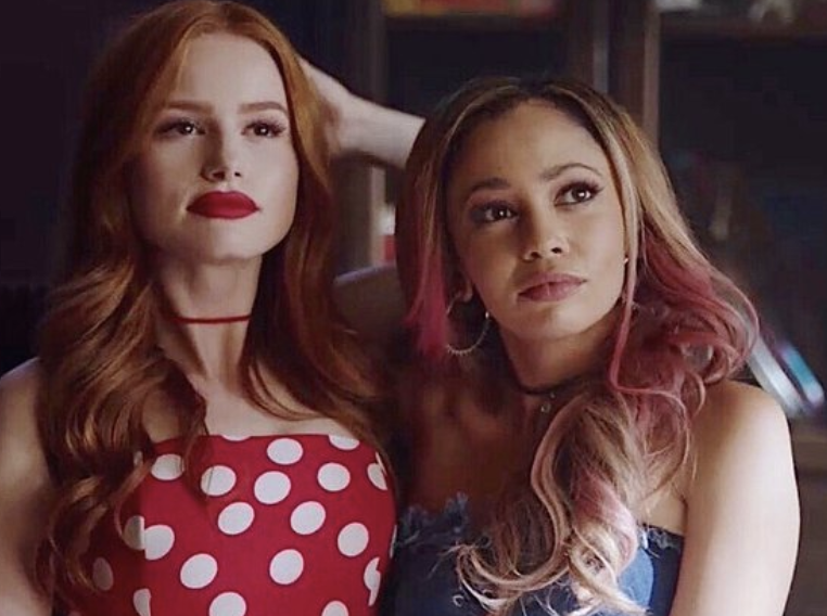 Cheryl and Toni sitting together