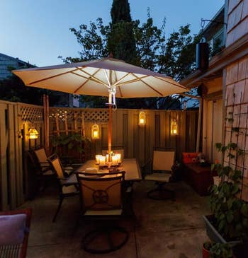 Review photo of the umbrella light