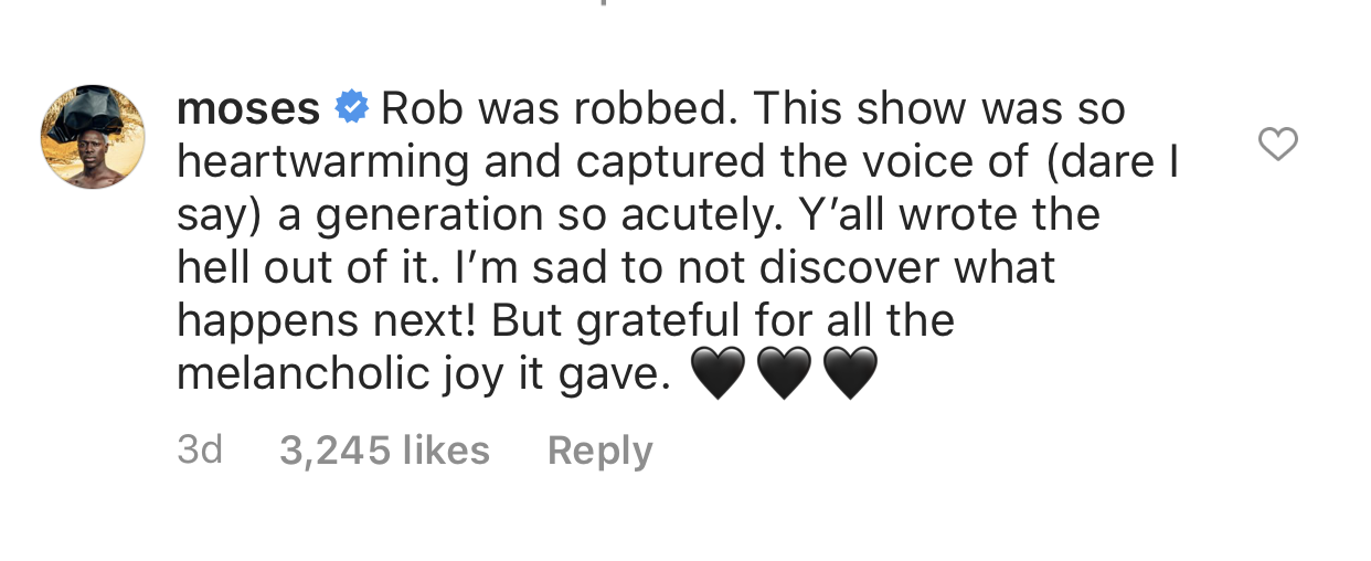 &quot;WHHHHHAAAATTTT?!?!?!?!? Why do I always find out about tragic shit this way?!&quot; commented by Questlove with a bunch of angry-faced emojis. Zoë replied she was about to text him