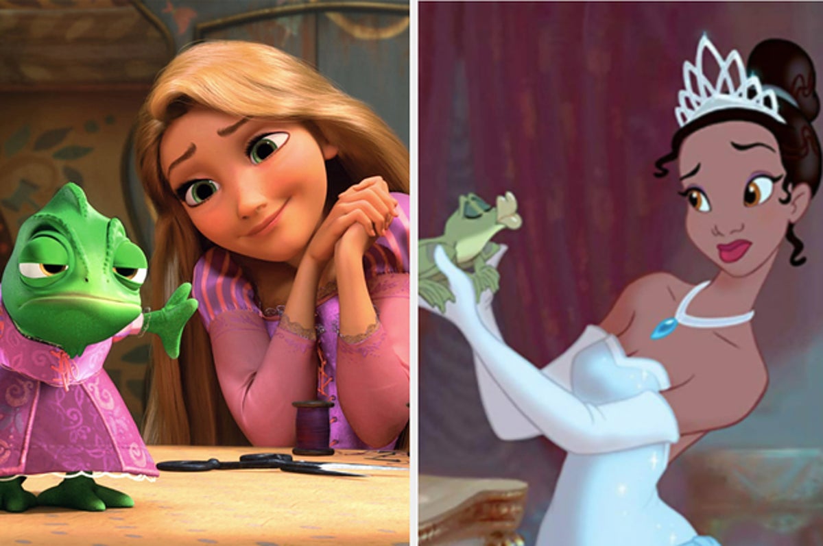 all disney princesses with tiana and rapunzel