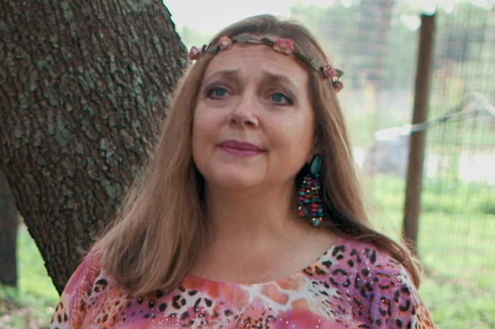 Carole Baskin in "Tiger King"
