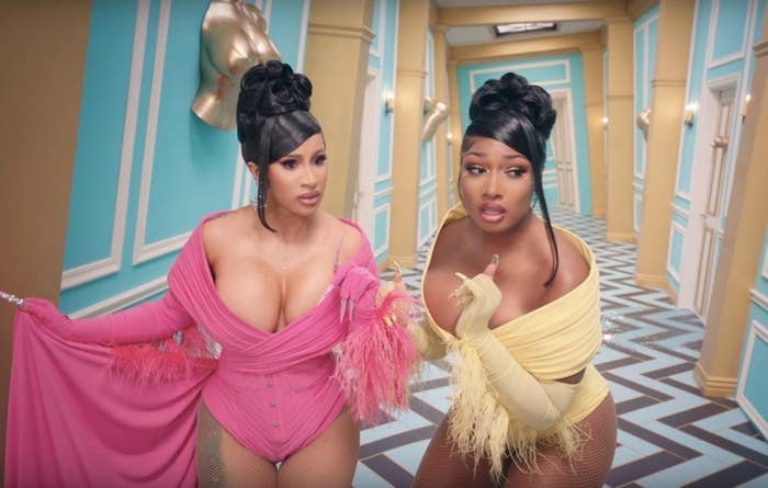 Reactions To Cardi B And Megan Thee Stallion's \