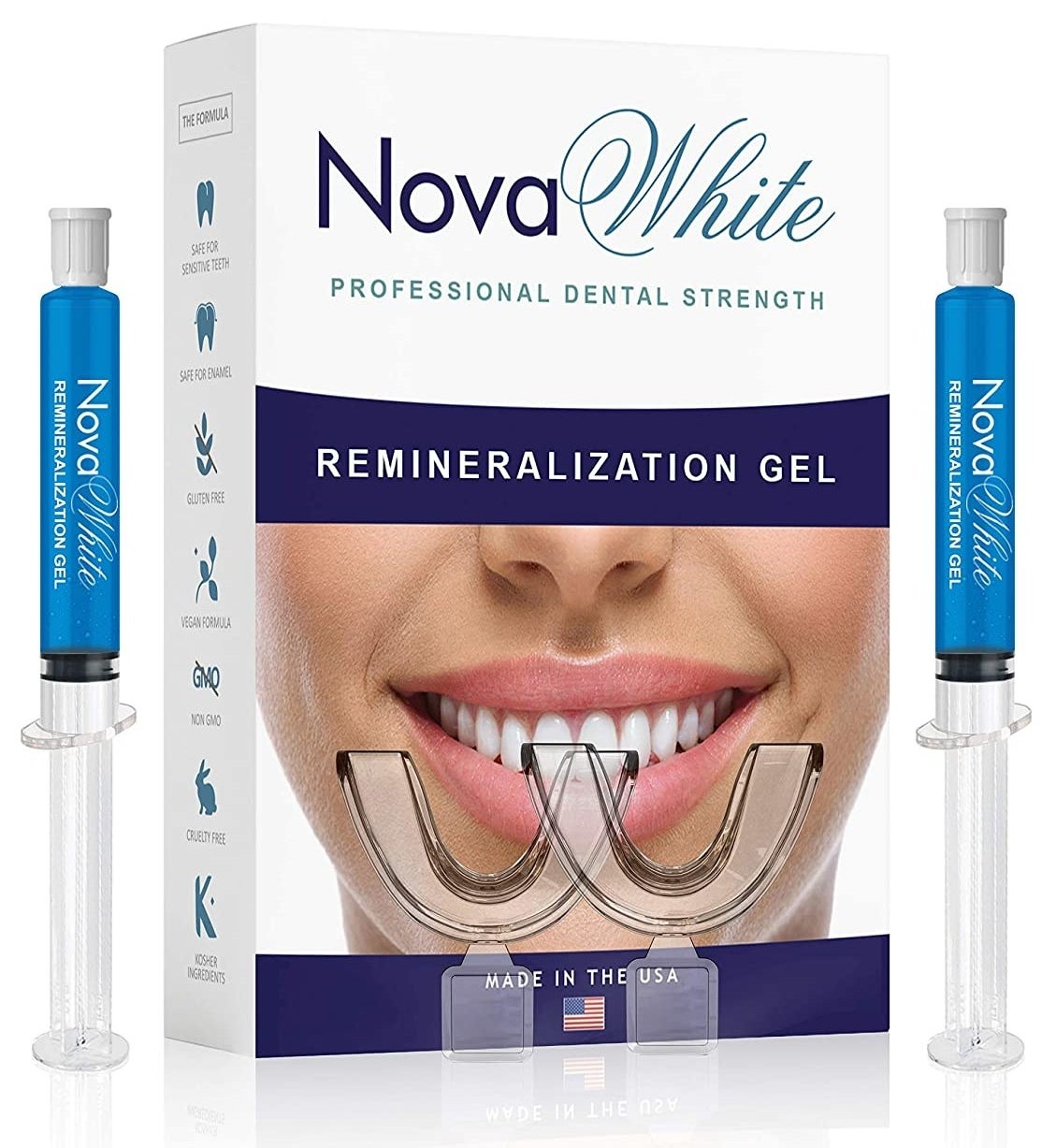 Nova White gel in two syringes 